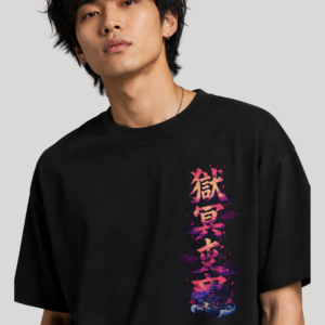 Japanese Sunset Oversized T-Shirt