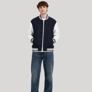"NAVY HERITAGE" Varsity Letterman Jacket