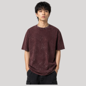 "OBSIDIAN RUST" Acid Wash Oversized T-Shirt