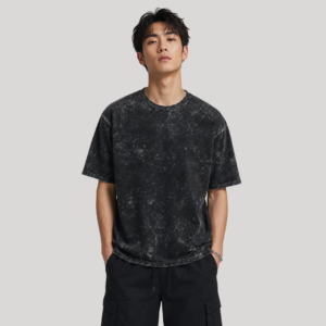 "DARK MATTER" Acid Wash Oversized T-Shirt